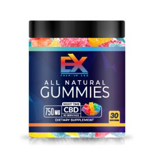 All Natural 750mg CBD Nighttime Gummies